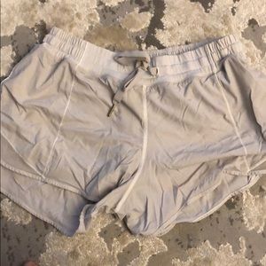 Lululemon White Shorts